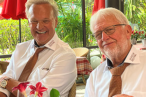 Foto mit Carlo Brunner und Willi Valotti